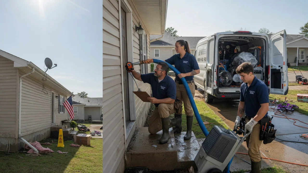 Ceiling Water Damage Restoration in Orient, IA near me